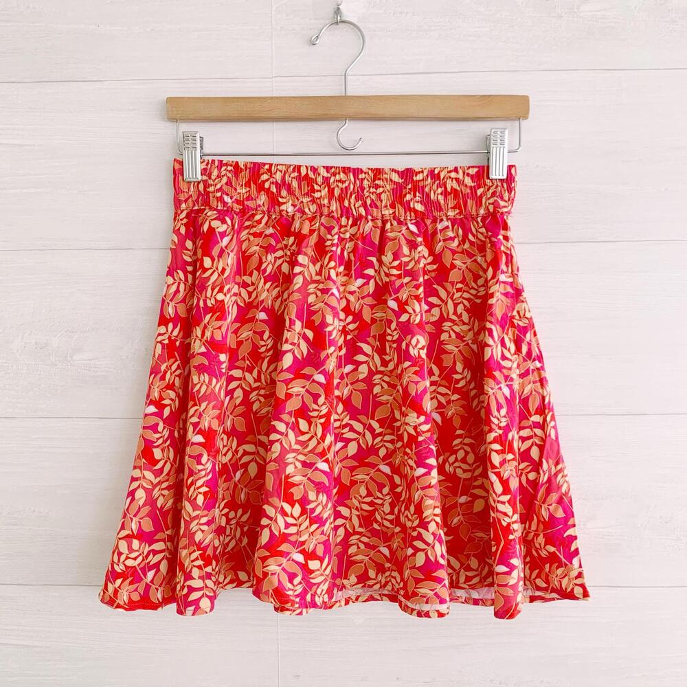 NWT Vero Moda Stitchfix - Devora Raspberry Easy Skater Skirt pull on mini, S
